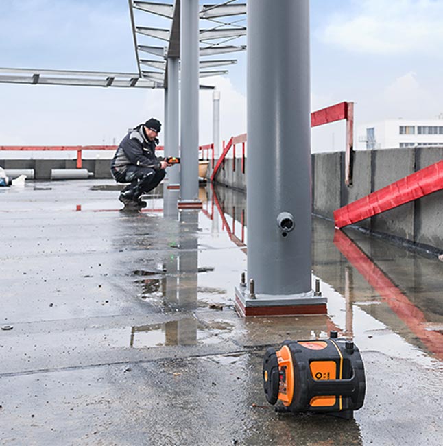 Geo-Fennel FL 275HV-TRACKING Bygglaser