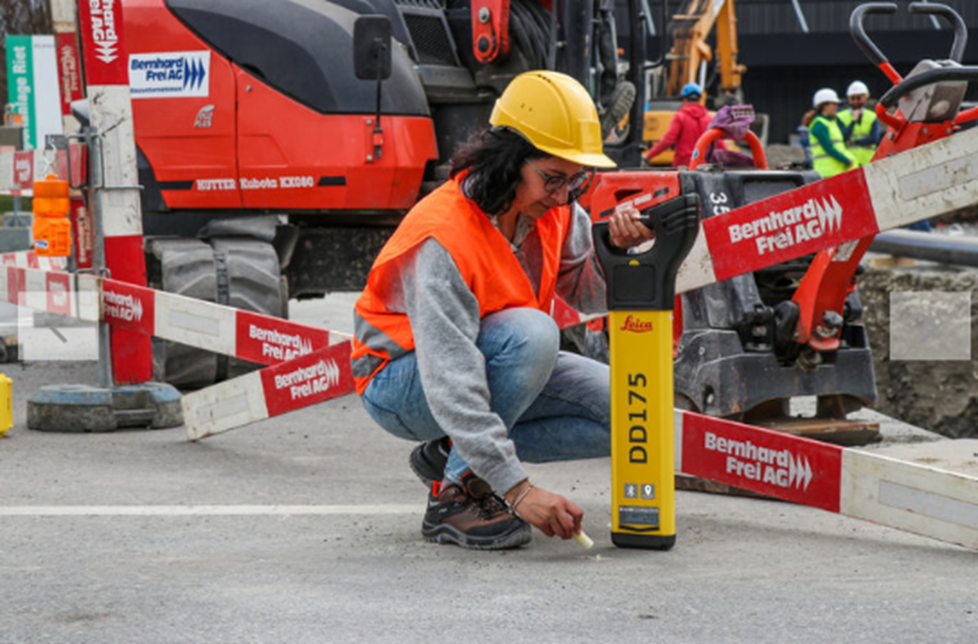 Kabelsökare Leica DD175 med GPS