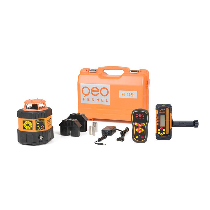 Geo-Fennel FL 115H Planlaser med mottagare FR80