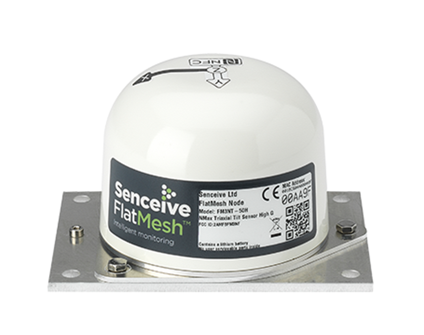 Nano triaxial tiltsensor node