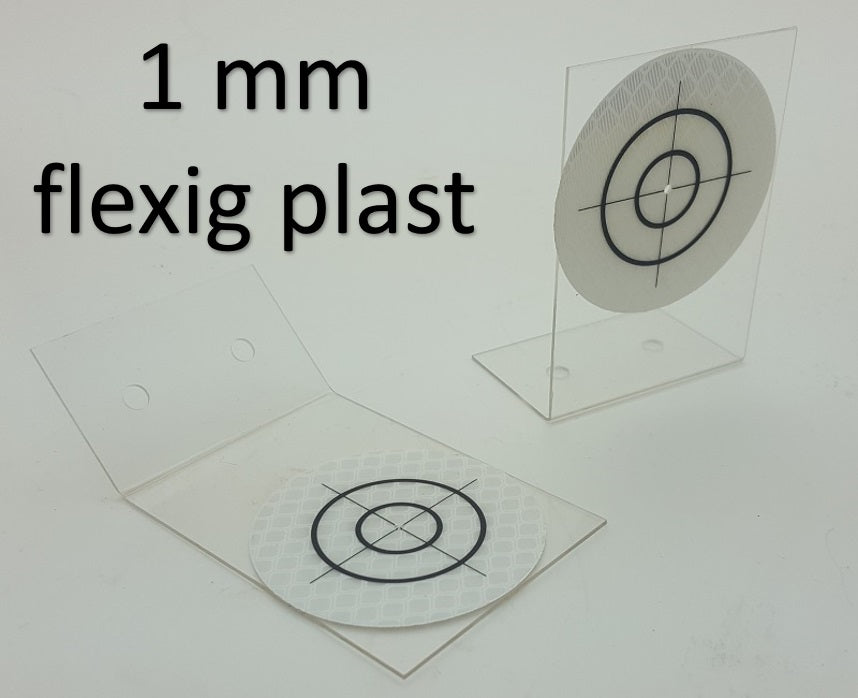 Plastvinkel 45° eller 90° 1mm med eller utan reflextejp