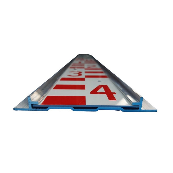 Vannstandsmåler/ skala 2m i aluminiumprofil