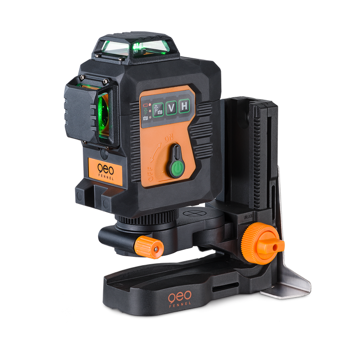 Multifunktionellt fäste för punkt- och linjelasrar