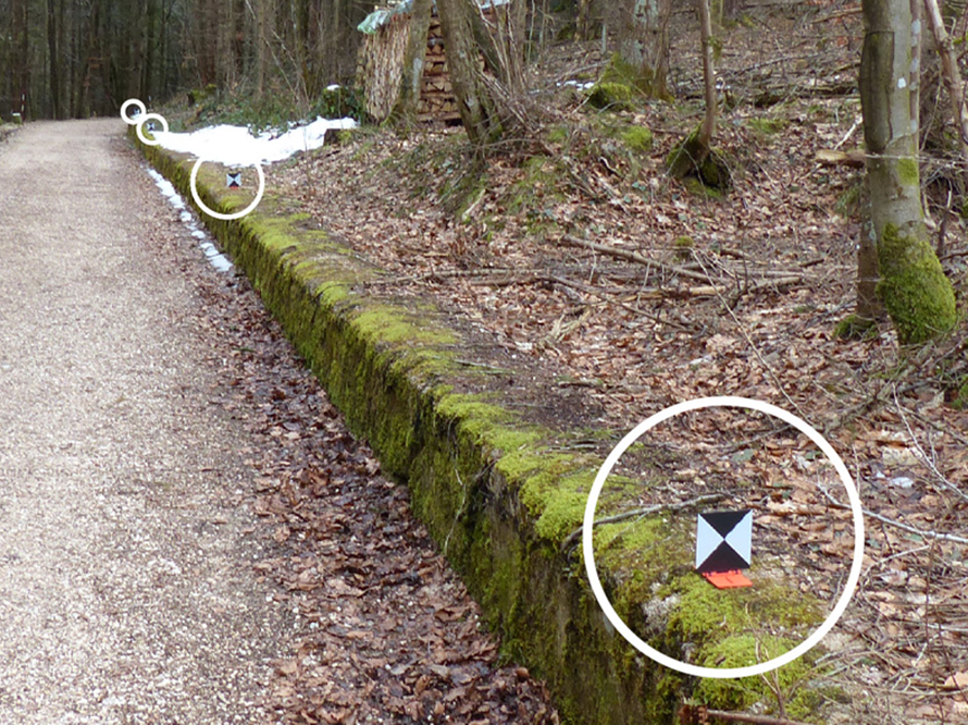 Vikbart Laserscannermål