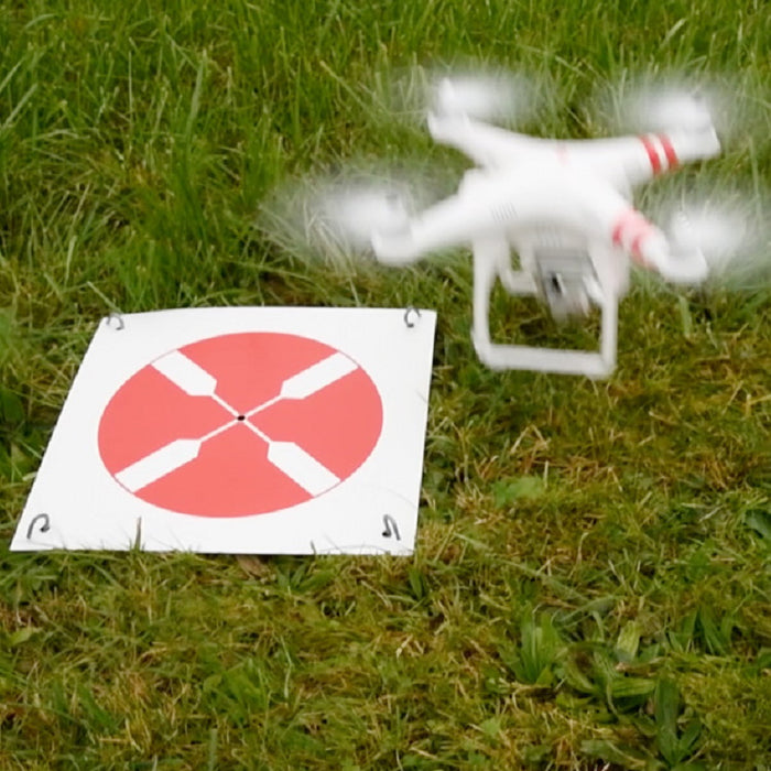 Flygsignal 35x35cm Cirkel med två sidor