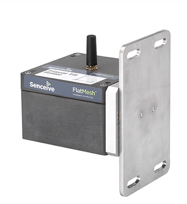 Triaxial lutningssensornod