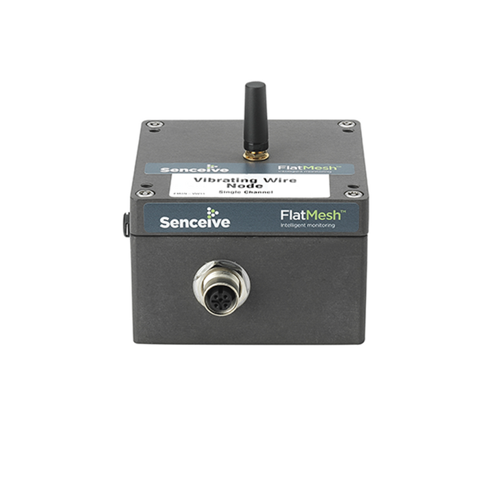 Vibrerande trådsensornod