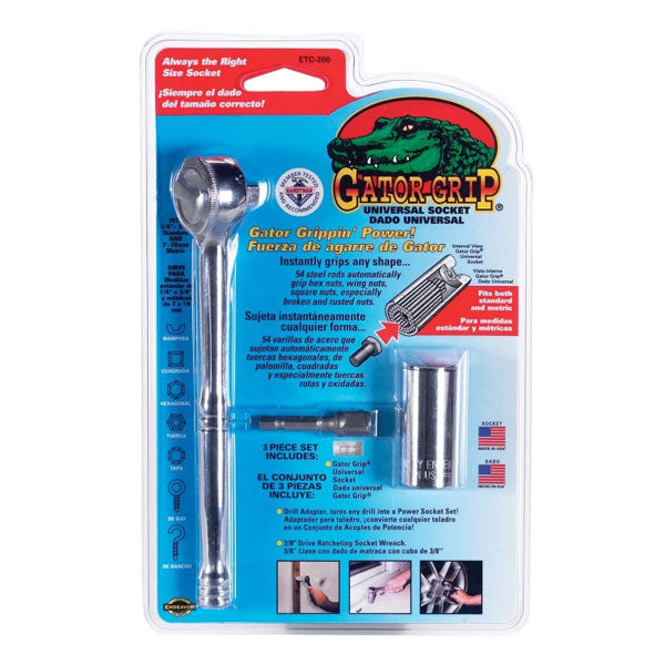 Gator - Grip Universal hylsnyckelsats