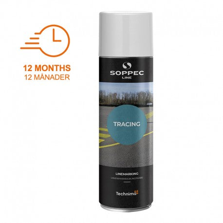 TRACING : Linjemarkering spray Blå 500 ml 12-pack