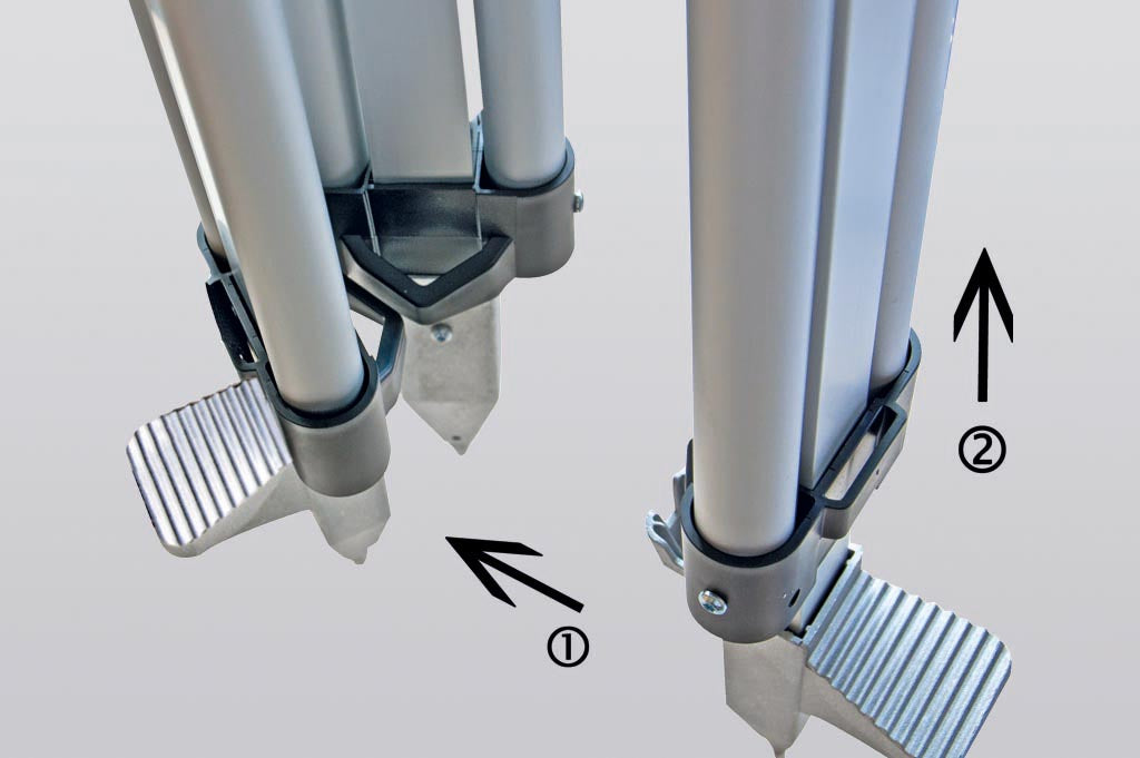 Nedo Stativ Kort Aluminium