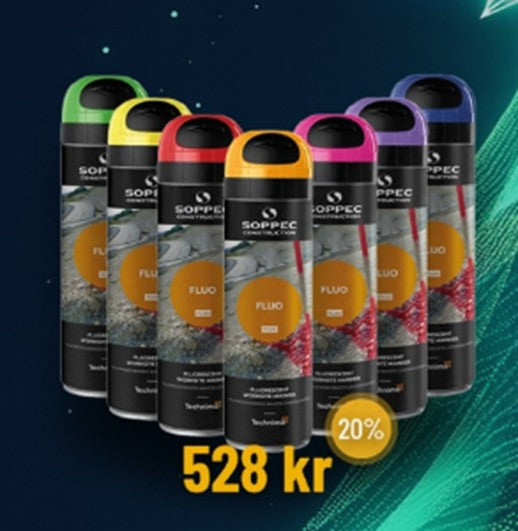 Kampanj Soppec Fluo TP - 12 pack