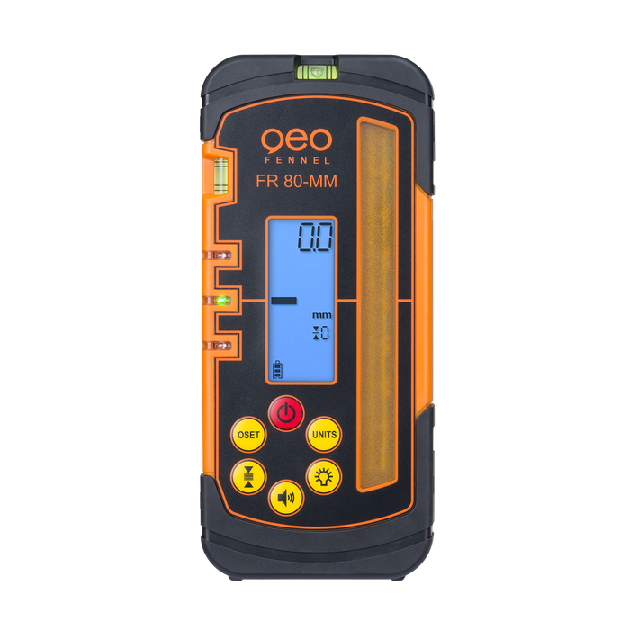FR 80-MM Receiver for rotating laser RED and GREEN 