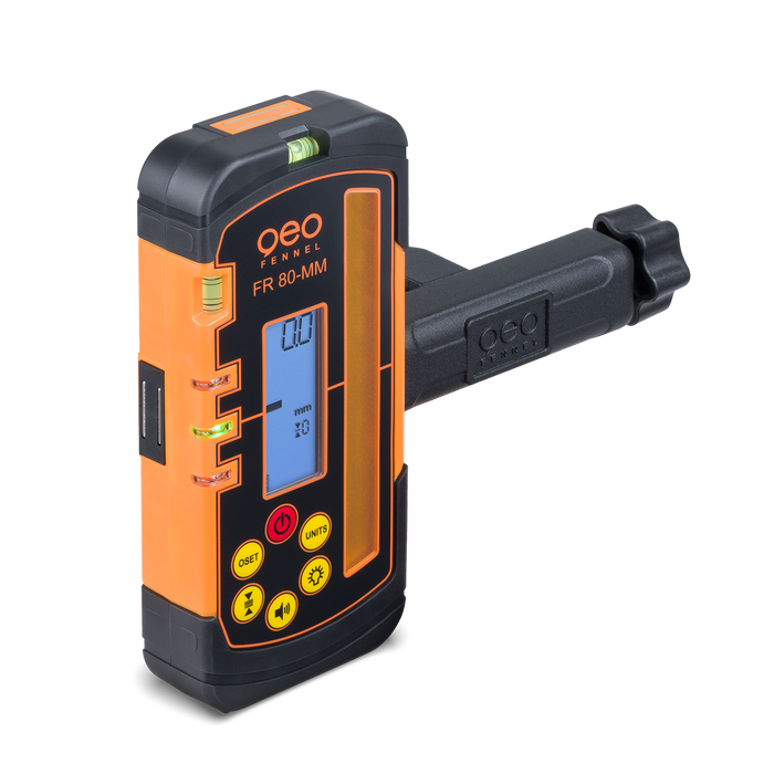 FR 80-MM Receiver for rotating laser RED and GREEN 