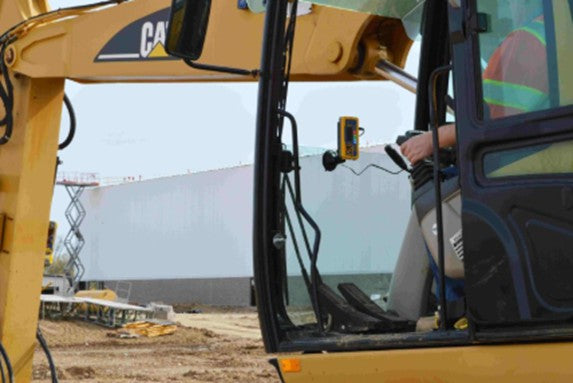 Spectra Precision LR50W – Maskinmottagare med trådlös hyttdisplay RD20