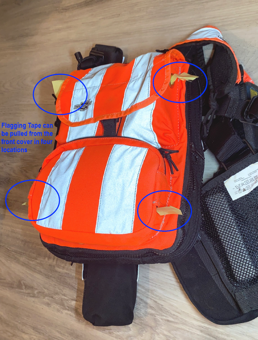 Ruxton Utbytbar front med fickor